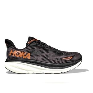 Hoka Clifton 9 Black & Copper Sneakers Women’s Size 9B
